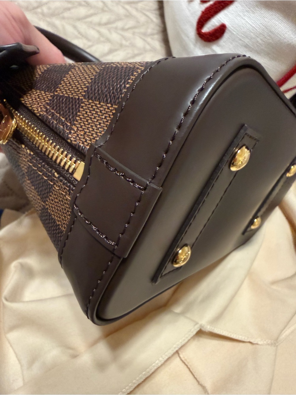 LOUIS VUITTON ALMA BB DAMIER EBENE - Picture 6 of 16
